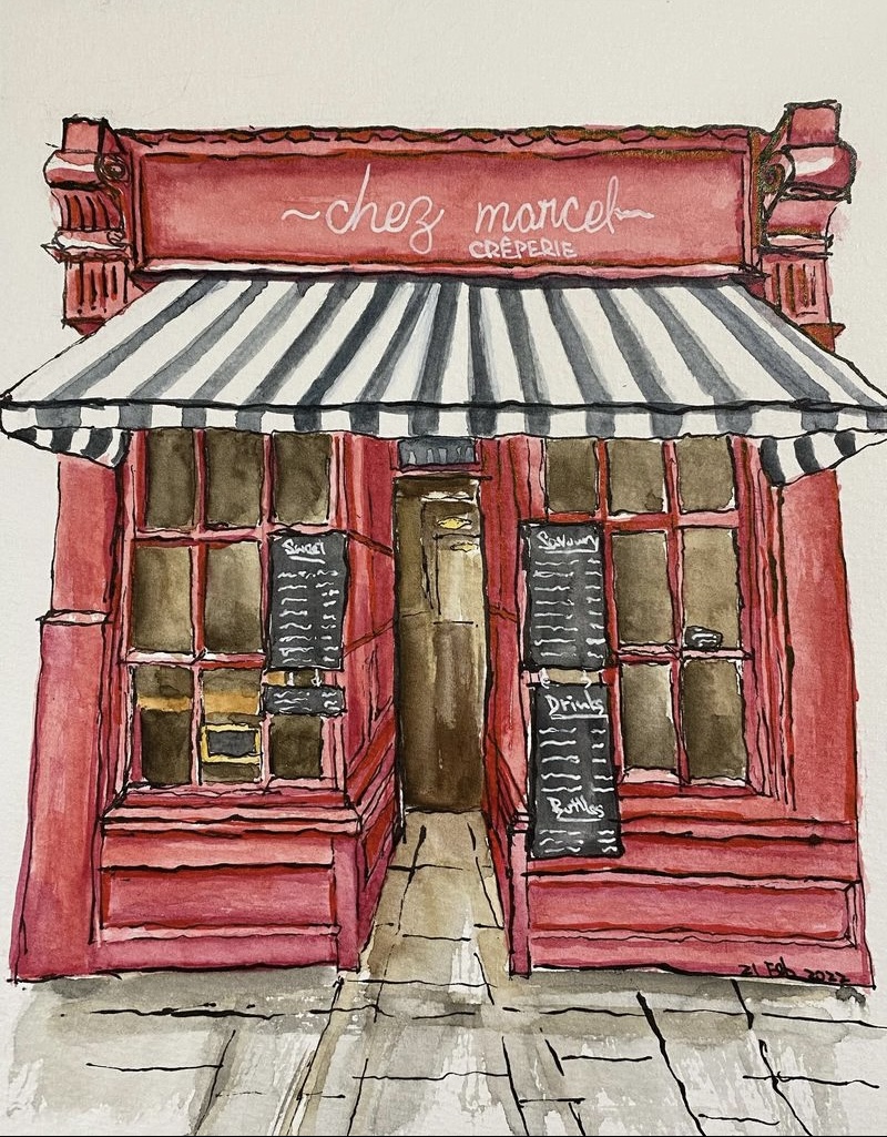 Chez Marcel dining